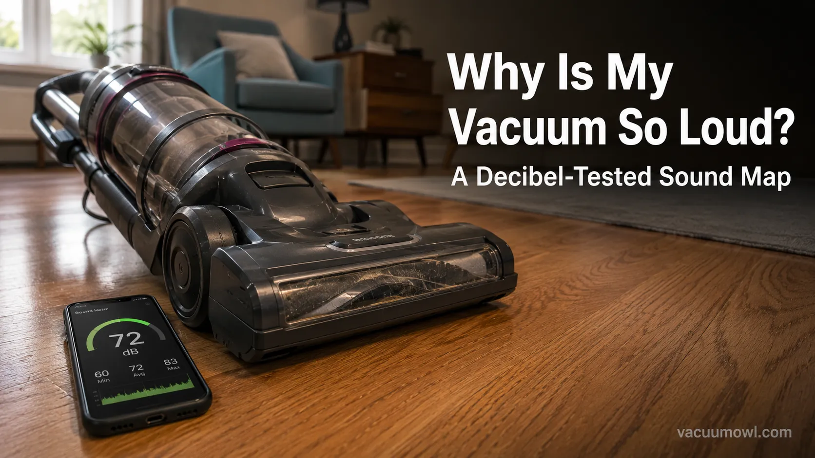 Why an upright vacuum gets loud